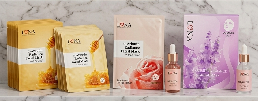 LONA - A-Arbutin Radiance Facial Mask